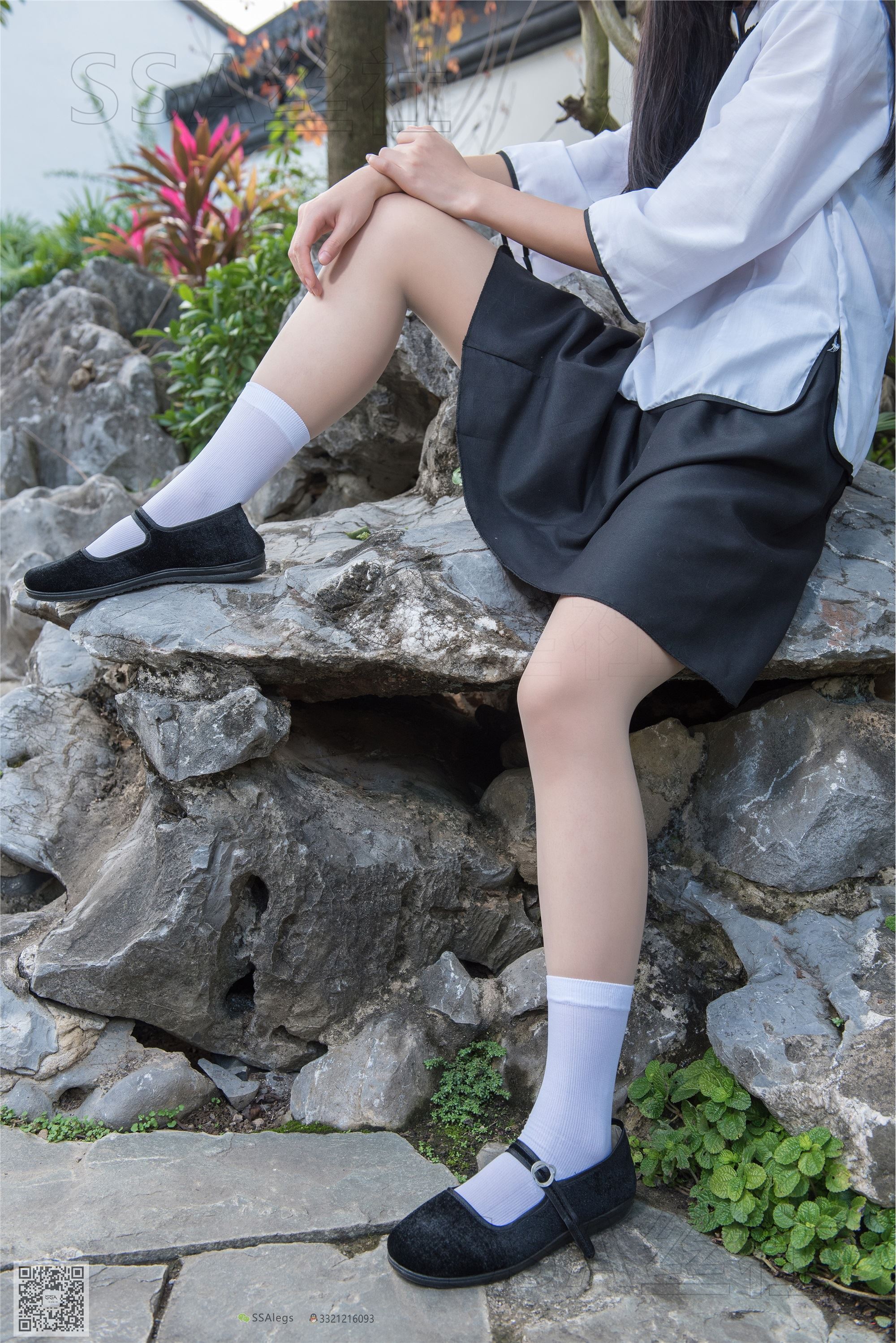 SSA丝社 超清写真 NO.068 君君 民国学妹肉丝白袜